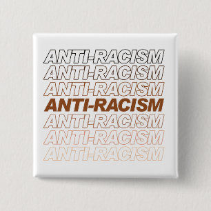 Anti-Racism Pattern 15 Cm Square Badge