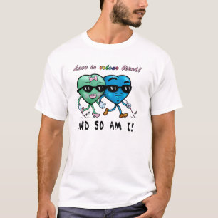 Anti Racism T-shirt "Love is colour blind."
