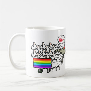 Anti Rainbow Sheep Coffee Mug