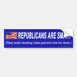 Anti-Republican bumper sticker