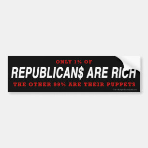 Anti-Republican bumper sticker