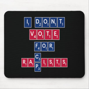 Anti Republican Liberal Equality Vote Blue Progres Mouse Mat