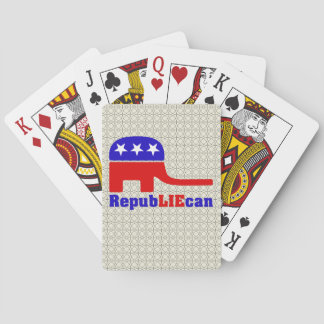 Anti Republican Playing Cards
