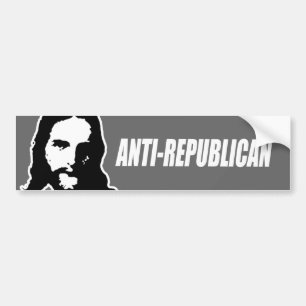 ANTI-REPUBLICAN Stuff Bumper Sticker
