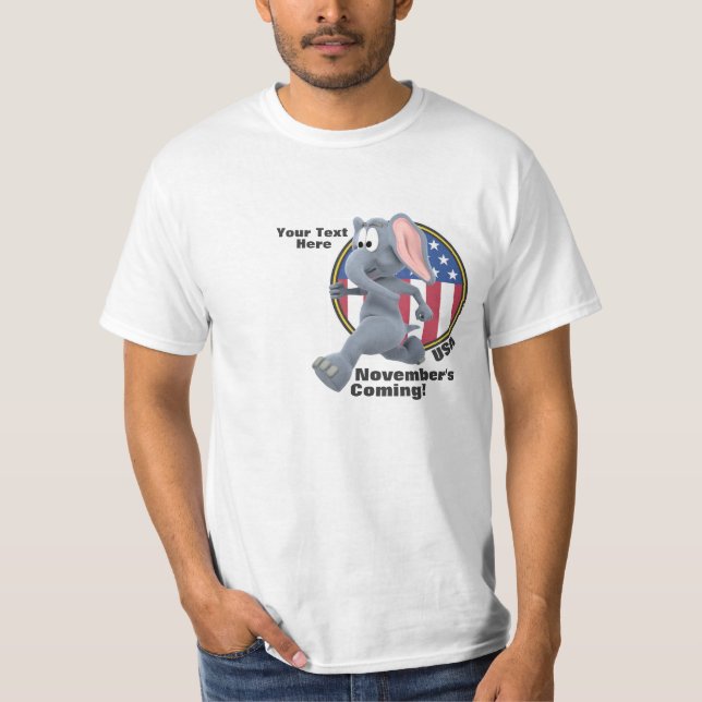 Anti Republican Version USA Stars Stripes Shirt (Front)