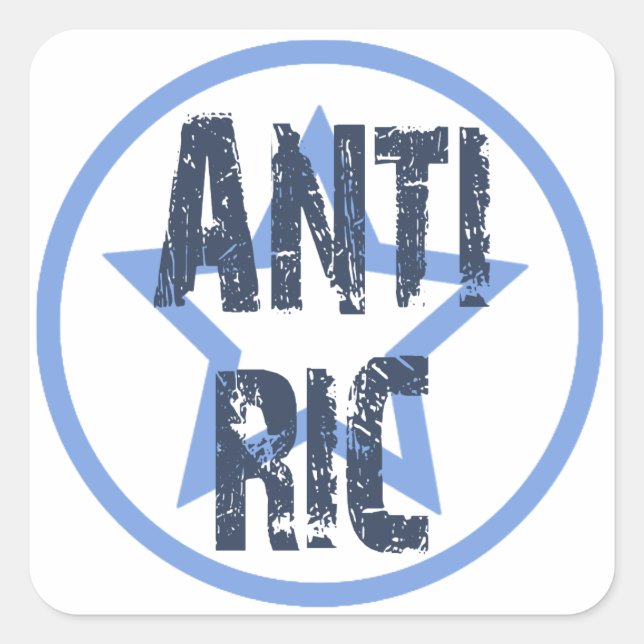 Anti-RIC Square Sticker (Front)