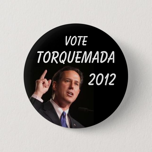 Anti-Rick Santorum button (Front)