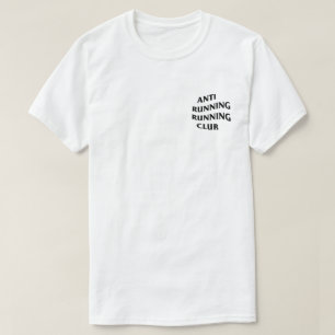 Anti Running Running Club - White T-Shirt