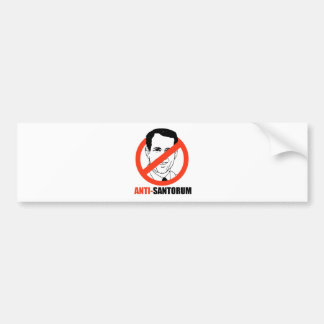 Anti-Santorum- Bumper Sticker