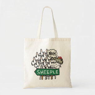 Anti Sheeple Tote Bag