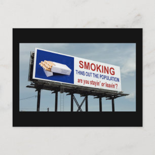 Anti-Smoking - Postcard