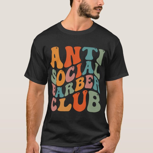 Anti Social Barber Club T-Shirt (Front)