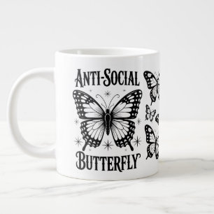 Anti-Social Butterfly Introvert Cup Specialty Mug