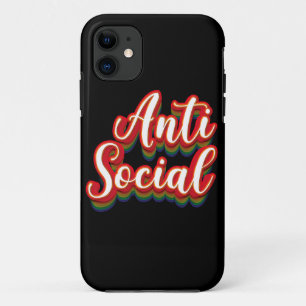 Anti Social iPhone 11 Case