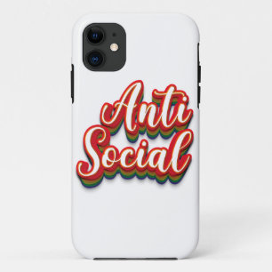 Anti Social iPhone 11 Case