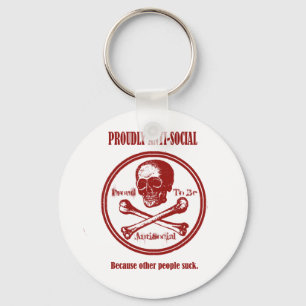 Anti-Social Key Ring