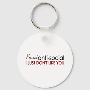 Anti-Social Key Ring