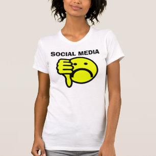 Anti-Social media (I hate) T-shirts