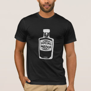 Anti Social Media Poison Side Effects Internet T-Shirt