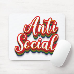 Anti Social Mouse Mat