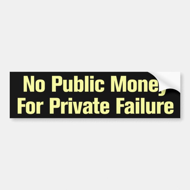 Anti Socialism Bumpersticker Bumper Sticker (Front)