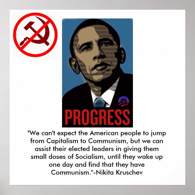 anti-socialism poster (Front)