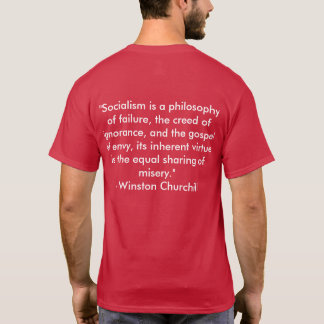 Anti-socialist t-shirt