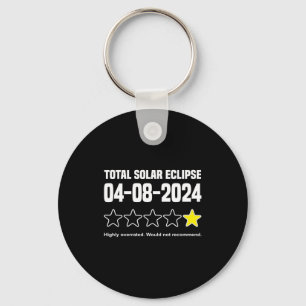 Anti Solar Eclipse Shirt Funny 2024 Total Solar Ec Key Ring