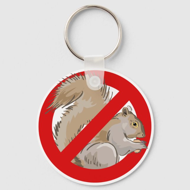 Anti-Squirrel Key Ring (Front)