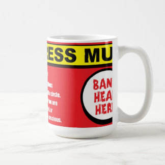 Anti Stress Kit Bang Head Here Mug