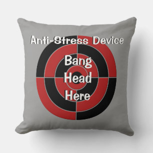 Anti-Stress Novelty Throw Pillow