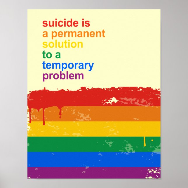 Anti-Suicide Poster (Front)