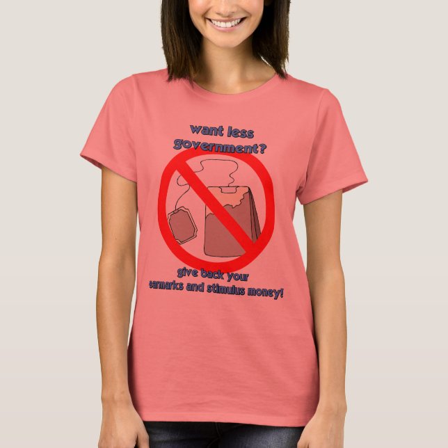 Anti tea party T-Shirt (Front)