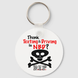 Anti-Texting While Driving Keychain