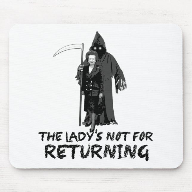 Anti Thatcher Mouse Mat (Front)