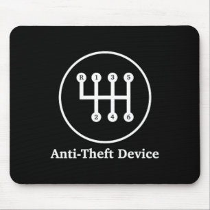 Anti-theft Device Shift - For Car Lovers Mouse Mat
