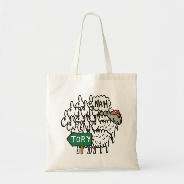 Anti Tory Tote Bag (Front)