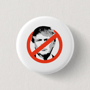 Anti-Trump 3 Cm Round Badge