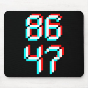 Anti Trump 8647 86 47 Impeach 47 Anti-trump Presid Mouse Mat