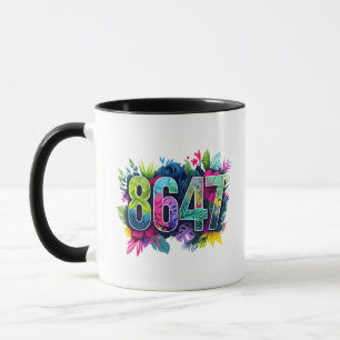 Anti Trump 8647 Floral Resist 86 47 Impeach Trump Mug