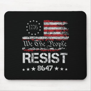 Anti Trump 8647 Resist Impeach Trump Impeach 47 86 Mouse Mat