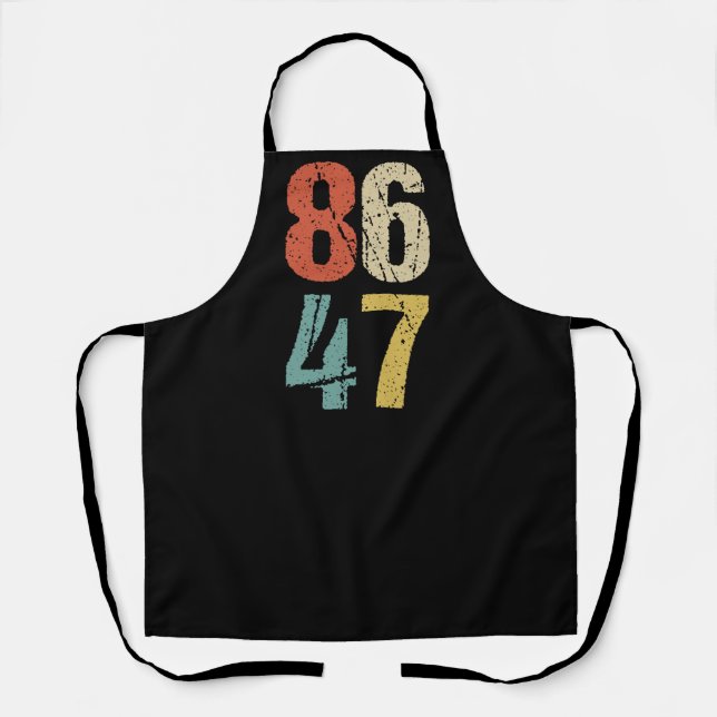 Anti-Trump - 86 47 I Apron (Front)