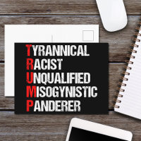 Anti Trump Acronym Political Humour