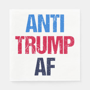Anti-Trump AF I Napkin