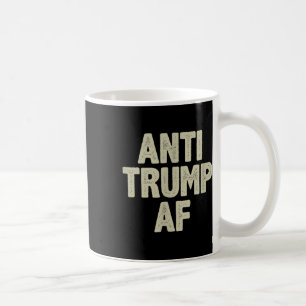 Anti Trump Af - Vintage Style - Coffee Mug