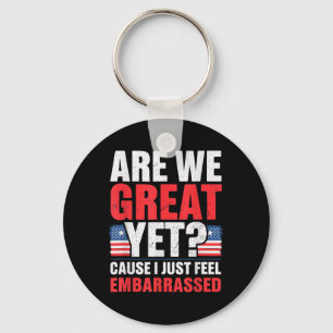 Anti Trump Anti Political Democrat President Liber Key Ring