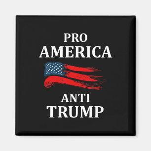 Anti-trump Anti Trump 2024 American Usa Flag Magnet