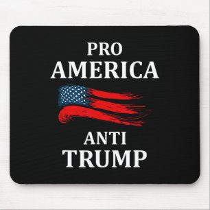 Anti-trump Anti Trump 2024 American Usa Flag Mouse Mat