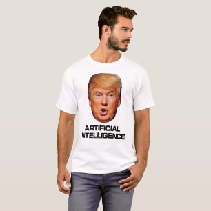 Anti Trump Artificial Intelligence AI Moron Idiot T-Shirt