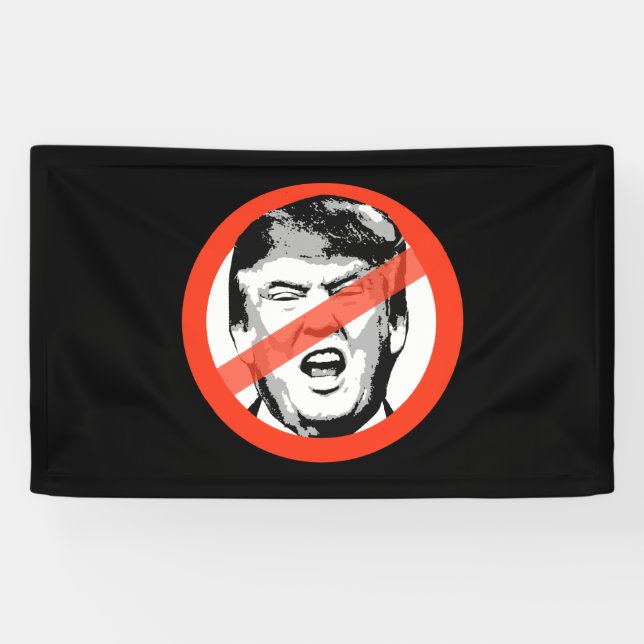 Anti-Trump Banner (Horizontal)